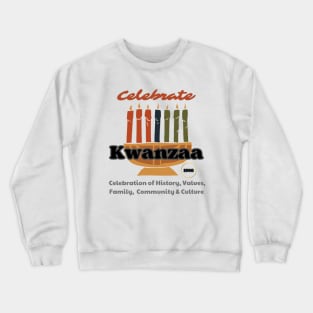 Kwanzaa Candles Crewneck Sweatshirt